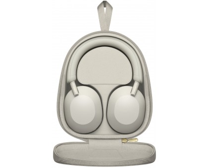 Наушники Over-ear Sony WH-1000XM5 BT 5.2, ANC, Hi-Res, AAC, LDAC, Wireless, Mic, Сильвер Наушники Over-ear Sony WH-1000XM5 BT 5.2, ANC, Hi-Res, AAC, LDAC, Wireless, Mic, Сильвер