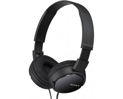 Наушники On-ear Sony MDR-ZX110AP 3.5 mini-jack, Mic, Черный Наушники On-ear Sony MDR-ZX110AP 3.5 mini-jack, Mic, Черный