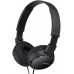 Наушники On-ear Sony MDR-ZX110AP 3.5 mini-jack, Mic, Черный