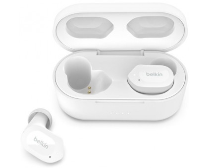 Наушники TWS Belkin Soundform Play True Wireless, белый Наушники TWS Belkin Soundform Play True Wireless, белый