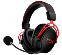 Гарнітура ігрова HyperX Cloud Alpha WL/USB-A, чорно-червоний