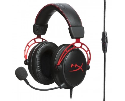 Гарнітура ігрова HyperX Cloud Alpha WL/USB-A, чорно-червоний Гарнітура ігрова HyperX Cloud Alpha WL/USB-A, чорно-червоний
