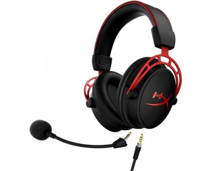 Гарнітура ігрова HyperX Cloud Alpha WL/USB-A, чорно-червоний Гарнітура ігрова HyperX Cloud Alpha WL/USB-A, чорно-червоний