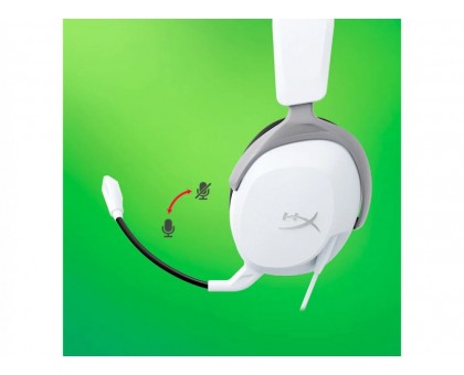 Гарнітура HyperX Cloud Stinger 2 Core Xbox, mini-jack, біло-зелений Гарнітура HyperX Cloud Stinger 2 Core Xbox, mini-jack, біло-зелений