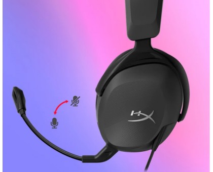Гарнитура игровая HyperX Cloud Stinger 2 Core, mini-jack/dual 3.5мм, 2м/0.15м, черный Гарнитура игровая HyperX Cloud Stinger 2 Core, mini-jack/dual 3.5мм, 2м/0.15м, черный