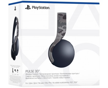 Гарнитура PlayStation PULSE 3D, WL, Grey Camo Гарнитура PlayStation PULSE 3D, WL, Grey Camo