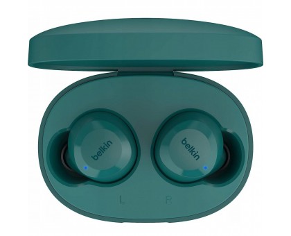 Наушники TWS Belkin Soundform Bolt True Wireless, бирюзовый Наушники TWS Belkin Soundform Bolt True Wireless, бирюзовый