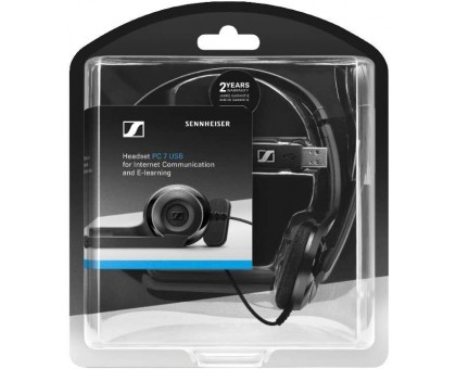 Гарнитура компьютерная моно On-Ear EPOS PC 7 Chat, USB, однонаправленный, 2м, Черный Гарнитура компьютерная моно On-Ear EPOS PC 7 Chat, USB, однонаправленный, 2м, Черный