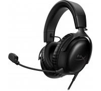 Гарнітура ігрова HyperX Cloud III, mini-jack/USB-A/USB-C, 1.2м/1.3м, чорний