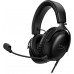 Гарнитура игровая HyperX Cloud III, mini-jack/USB-A/USB-C, 1.2м/1.3м, черный