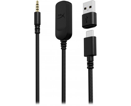 Гарнитура игровая HyperX Cloud III, mini-jack/USB-A/USB-C, 1.2м/1.3м, черный Гарнитура игровая HyperX Cloud III, mini-jack/USB-A/USB-C, 1.2м/1.3м, черный
