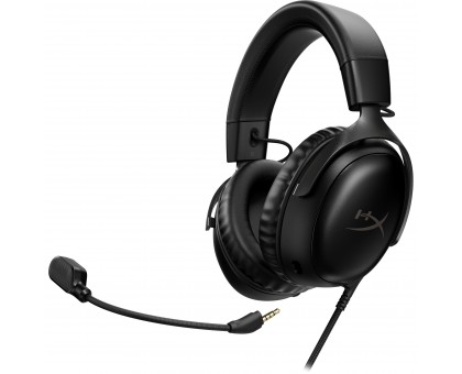 Гарнитура игровая HyperX Cloud III, mini-jack/USB-A/USB-C, 1.2м/1.3м, черный Гарнитура игровая HyperX Cloud III, mini-jack/USB-A/USB-C, 1.2м/1.3м, черный