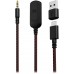 Гарнитура игровая HyperX Cloud III, mini-jack/USB-A/USB-C, 1.2м/1.3м, черно-красный