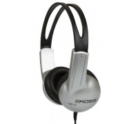 Навушники On-Ear Koss UR10, 3.5 mini-jack, 1.2м, Сірий