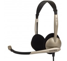 Гарнітура комп'ютерна стерео On-Ear Koss CS100i, 3.5мм, Uni Mic, 2.4м, кремовий