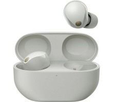 Наушники TWS Sony WF-1000XM5 BT 5.3, ANC, Hi-Res, IPX4, SBC, AAC, LDAC, LC3, Сильвер