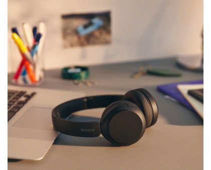 Наушники On-ear Sony WH-CH520 BT 5.2, SBC, AAC, Wireless, Mic, Черный Наушники On-ear Sony WH-CH520 BT 5.2, SBC, AAC, Wireless, Mic, Черный