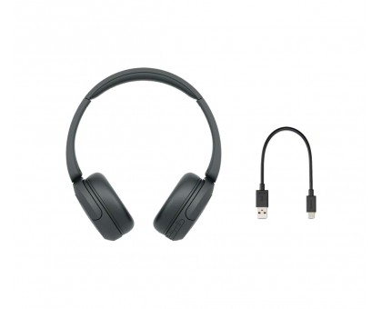 Наушники On-ear Sony WH-CH520 BT 5.2, SBC, AAC, Wireless, Mic, Черный Наушники On-ear Sony WH-CH520 BT 5.2, SBC, AAC, Wireless, Mic, Черный
