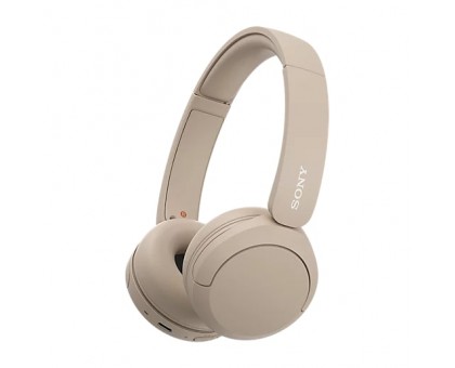 Наушники On-ear Sony WH-CH520 BT 5.2, SBC, AAC, Wireless, Mic, Бежевый Наушники On-ear Sony WH-CH520 BT 5.2, SBC, AAC, Wireless, Mic, Бежевый