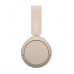 Наушники On-ear Sony WH-CH520 BT 5.2, SBC, AAC, Wireless, Mic, Бежевый