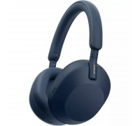 Наушники Over-ear Sony WH-1000XM5 BT 5.2, ANC, Hi-Res, AAC, LDAC, Wireless, Mic, Синий