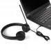 Гарнитура ПК стерео On-ear Lenovo Analog Headset, mini-jack, 1.2м, черный