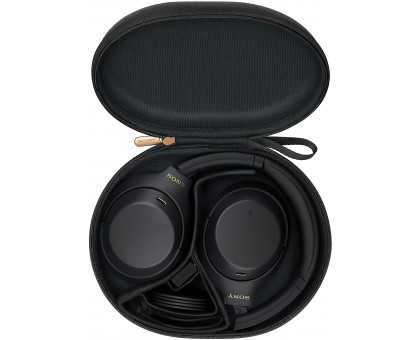 Наушники Over-ear Sony WH-1000XM4 BT 5.0, ANC, Hi-Res, AAC, LDAC, Wireless, Mic, Черный Наушники Over-ear Sony WH-1000XM4 BT 5.0, ANC, Hi-Res, AAC, LDAC, Wireless, Mic, Черный