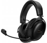 Гарнитура игровая HyperX Cloud III, WL/USB-A/USB-C, черный