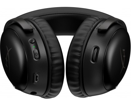 Гарнитура игровая HyperX Cloud III, WL/USB-A/USB-C, черный Гарнитура игровая HyperX Cloud III, WL/USB-A/USB-C, черный