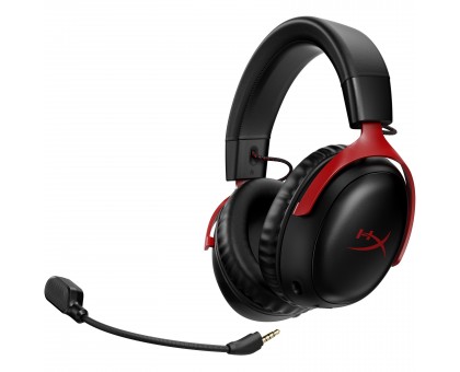 Гарнітура ігрова HyperX Cloud III, WL/USB-A/USB-C, чорно-червоний Гарнітура ігрова HyperX Cloud III, WL/USB-A/USB-C, чорно-червоний