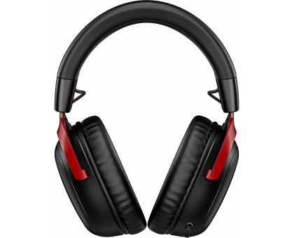 Гарнітура ігрова HyperX Cloud III, WL/USB-A/USB-C, чорно-червоний Гарнітура ігрова HyperX Cloud III, WL/USB-A/USB-C, чорно-червоний