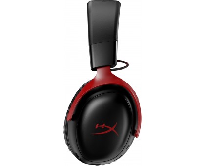 Гарнітура ігрова HyperX Cloud III, WL/USB-A/USB-C, чорно-червоний Гарнітура ігрова HyperX Cloud III, WL/USB-A/USB-C, чорно-червоний