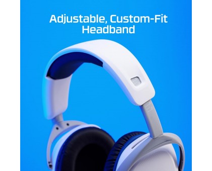 Гарнитура HyperX Cloud Stinger 2 PS4/PS5, mini-jack, бело-синий Гарнитура HyperX Cloud Stinger 2 PS4/PS5, mini-jack, бело-синий