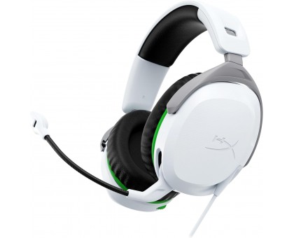 Гарнітура HyperX Cloud Stinger 2 Xbox, mini-jack, біло-зелений Гарнітура HyperX Cloud Stinger 2 Xbox, mini-jack, біло-зелений