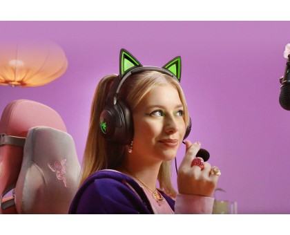 Гарнитура Razer Kraken Kitty V2, RGB, USB-A, чёрный Гарнитура Razer Kraken Kitty V2, RGB, USB-A, чёрный