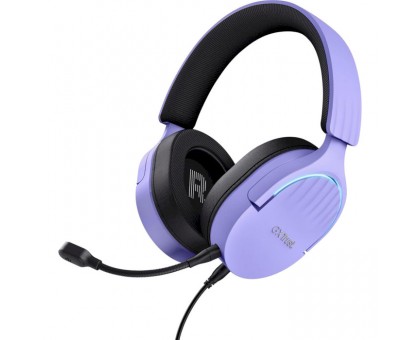 Гарнитура игровая Trust GXT 490 FAYZO, 7.1, USB-A, 2м, фиолетовый Гарнитура игровая Trust GXT 490 FAYZO, 7.1, USB-A, 2м, фиолетовый