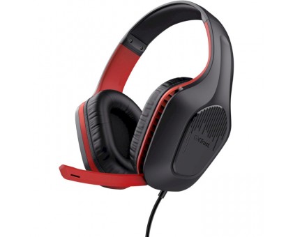 Гарнітура ігрова Trust GXT 415 Zirox, 3.5мм, 1.2м, червоний Гарнітура ігрова Trust GXT 415 Zirox, 3.5мм, 1.2м, червоний