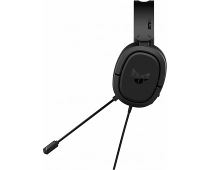 Гарнитура игровая ASUS TUF Gaming H1 7.1, mini-jack/dual 3.5мм, 1.2м/1.2м, чёрний Гарнитура игровая ASUS TUF Gaming H1 7.1, mini-jack/dual 3.5мм, 1.2м/1.2м, чёрний