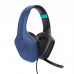 Гарнитура Trust GXT 415 Zirox, 3.5мм, синий