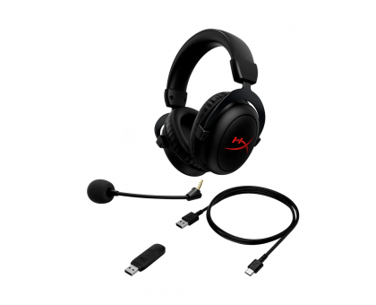 Гарнитура игровая HyperX Cloud II Core, WL/USB-A, черный Гарнитура игровая HyperX Cloud II Core, WL/USB-A, черный