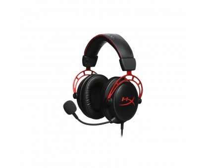 Гарнітура ігрова HyperX Cloud Alpha, mini-jack/dual 3.5мм, 1.2м/2м чорно-червоний Гарнітура ігрова HyperX Cloud Alpha, mini-jack/dual 3.5мм, 1.2м/2м чорно-червоний