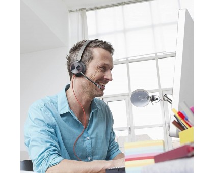 Гарнитура компьютерная стерео On-ear Poly Blackwire 8225-M, USB-A, USB-C, всенаправленный, ANC, Acoustic Fence, Microsoft Teams, черный Гарнитура компьютерная стерео On-ear Poly Blackwire 8225-M, USB-A, USB-C, всенаправленный, ANC, Acoustic Fence, Microsoft Teams, черный
