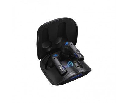 Гарнітура ASUS ROG Cetra True Wireless SpeedNova, ANC, BT/WL, RGB, чорний Гарнітура ASUS ROG Cetra True Wireless SpeedNova, ANC, BT/WL, RGB, чорний