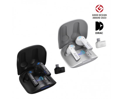 Гарнитура ASUS ROG Cetra True Wireless SpeedNova, ANC, BT/WL, RGB, белый Гарнитура ASUS ROG Cetra True Wireless SpeedNova, ANC, BT/WL, RGB, белый