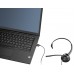 Гарнитура компьютерная моно On-ear Poly EncorePro 310, USB-A, всенаправленный, черный