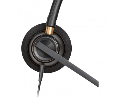 Гарнітура комп'ютерна стерео On-ear Poly EncorePro 525-M, USB-A, всеспрямований, чорний Гарнітура комп'ютерна стерео On-ear Poly EncorePro 525-M, USB-A, всеспрямований, чорний