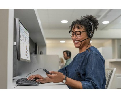 Гарнитура компьютерная стерео On-ear Poly EncorePro 520, Quick Disconnect, всенаправленный, черный Гарнитура компьютерная стерео On-ear Poly EncorePro 520, Quick Disconnect, всенаправленный, черный
