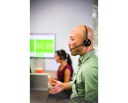 Гарнитура компьютерная стерео On-ear Poly EncorePro 520, Quick Disconnect, всенаправленный, черный Гарнитура компьютерная стерео On-ear Poly EncorePro 520, Quick Disconnect, всенаправленный, черный