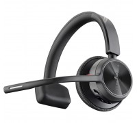 Гарнитура компьютерная моно On-ear Poly Voyager 4310-M с адаптером BT700, USB-A, Bluetooth, всенаправленный, Acoustic fence, сертификат Microsoft Teams, чёрный