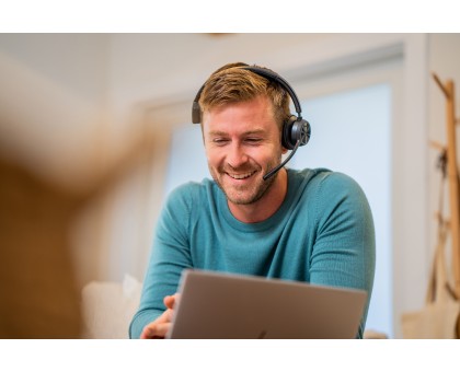 Гарнітура комп'ютерна моно On-ear Poly Voyager 4310-M з адаптером BT700, USB-A, Bluetooth, всеспрямований, Acoustic fence, сертифікат Microsoft Teams, чорний Гарнітура комп'ютерна моно On-ear Poly Voyager 4310-M з адаптером BT700, USB-A, Bluetooth, всеспрямований, Acoustic fence, сертифікат Microsoft Teams, чорний